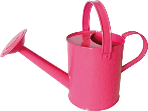 1.6L custom logo kids indoor stainless steel water pot plant watering pot watering can