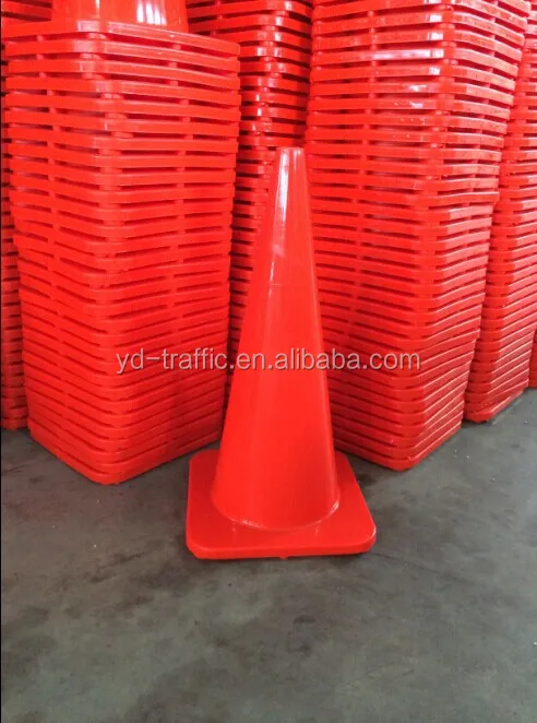 70cm high quality reflective PVC traffic cone factory price soft road safety cone traffic cone