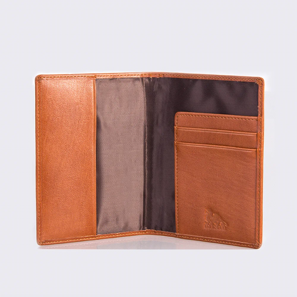 New Design Custom High Quality personalized cheap leather travel passport holder