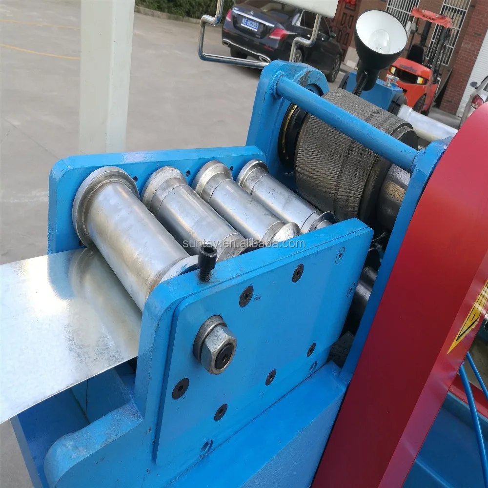 Spiral duct forming machine manufacturer suit galvanized plate and stainless steel