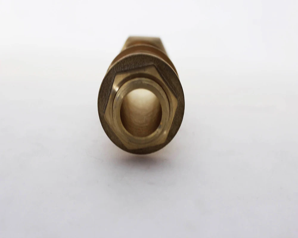 
Taizhou Aolong Brass Water Meter Fitting Brass Swivel Hose Connector 