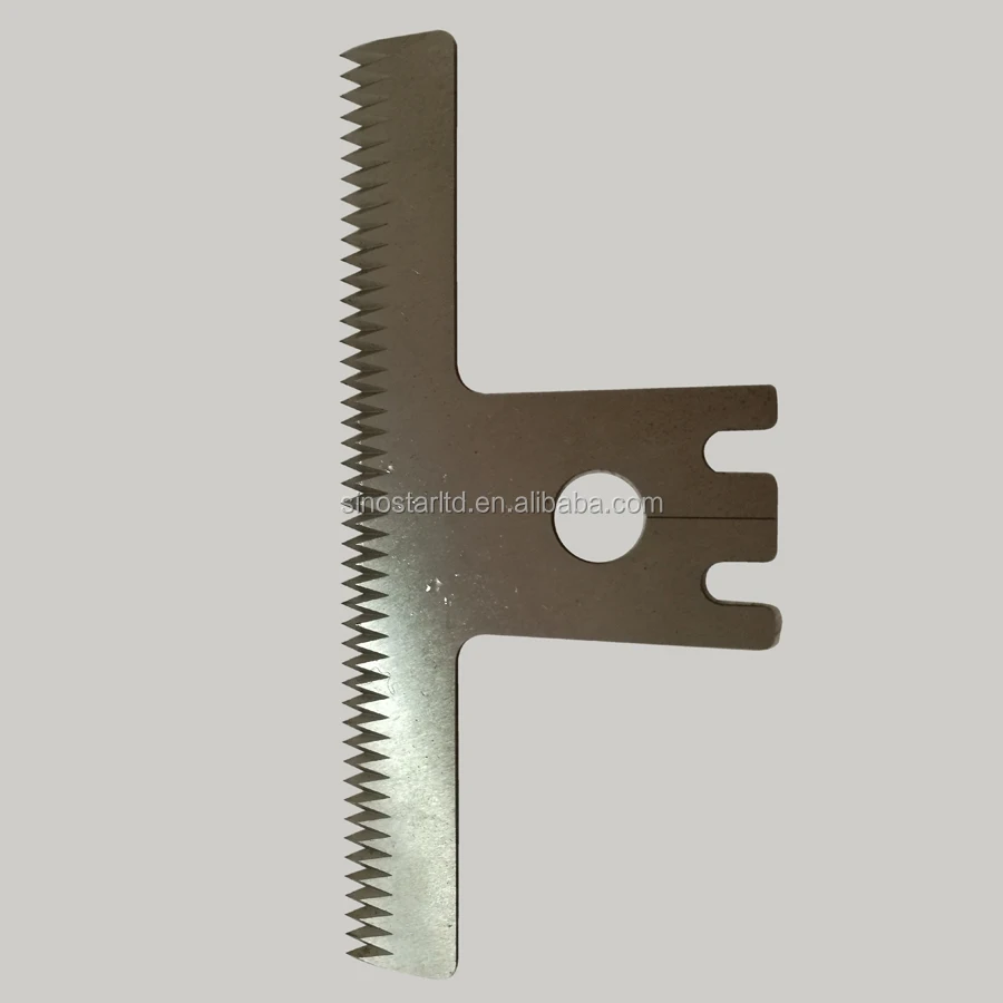 straight dotted line paper cutter blade
