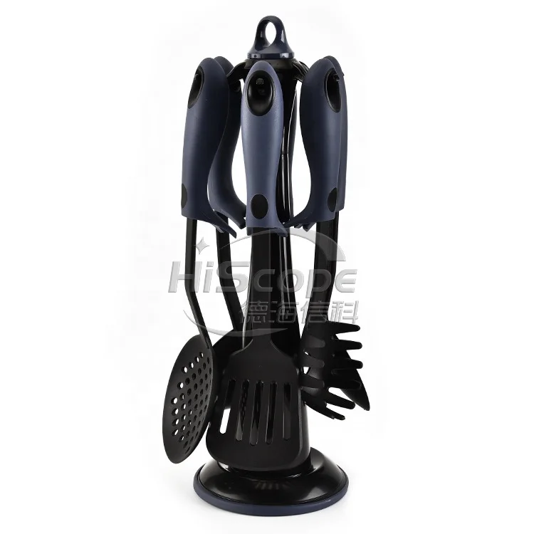 hot selling 6 pieces  nylon kitchen utensils set  european kitchen tool for non stick pan bonny kitchen utensils