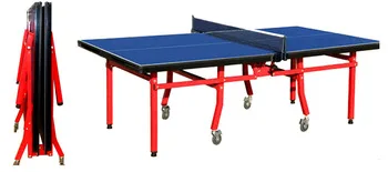 Professional competition international standard size folding pingpong table/table tennis table