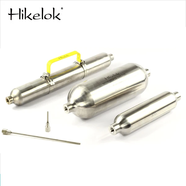 Swagelok Type 5000 psig Sample Cylinders 3785ml Female NPT Threads Fluid Hydrogen Lpg Gas Cylinder Mini 40ml 150ml 500ml 1000ml