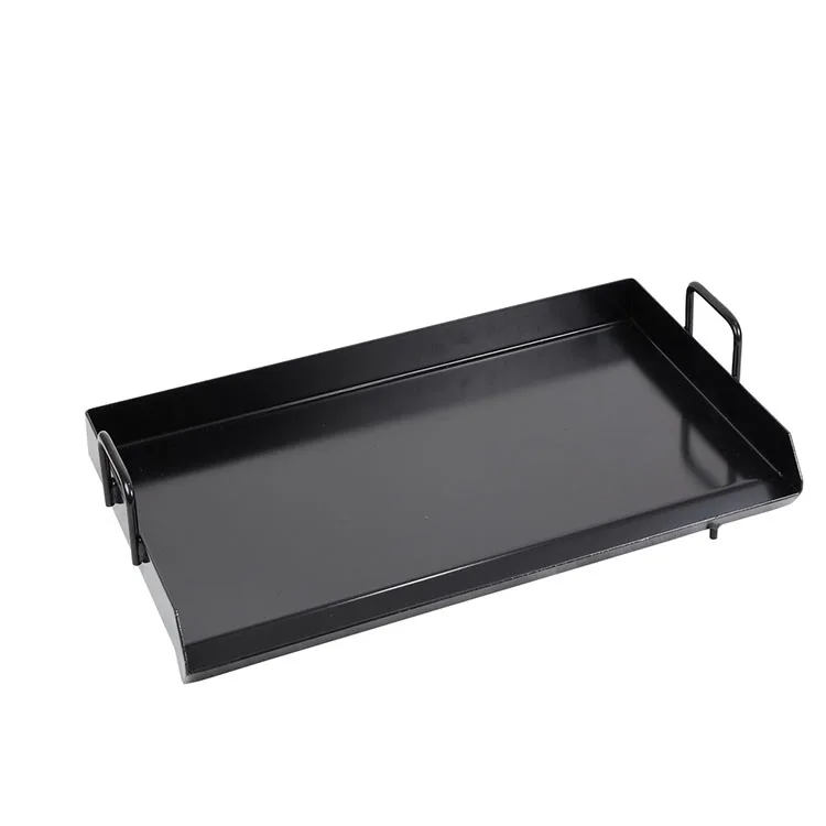 
BBQ non-stick Iron Griddle /Plancha For Single Burner Stove 
