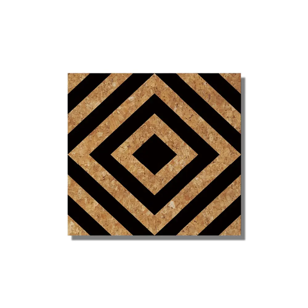 
Geometrical Pattern Printed Home Decor Wall Art Memo Board Custom Cork Board 
