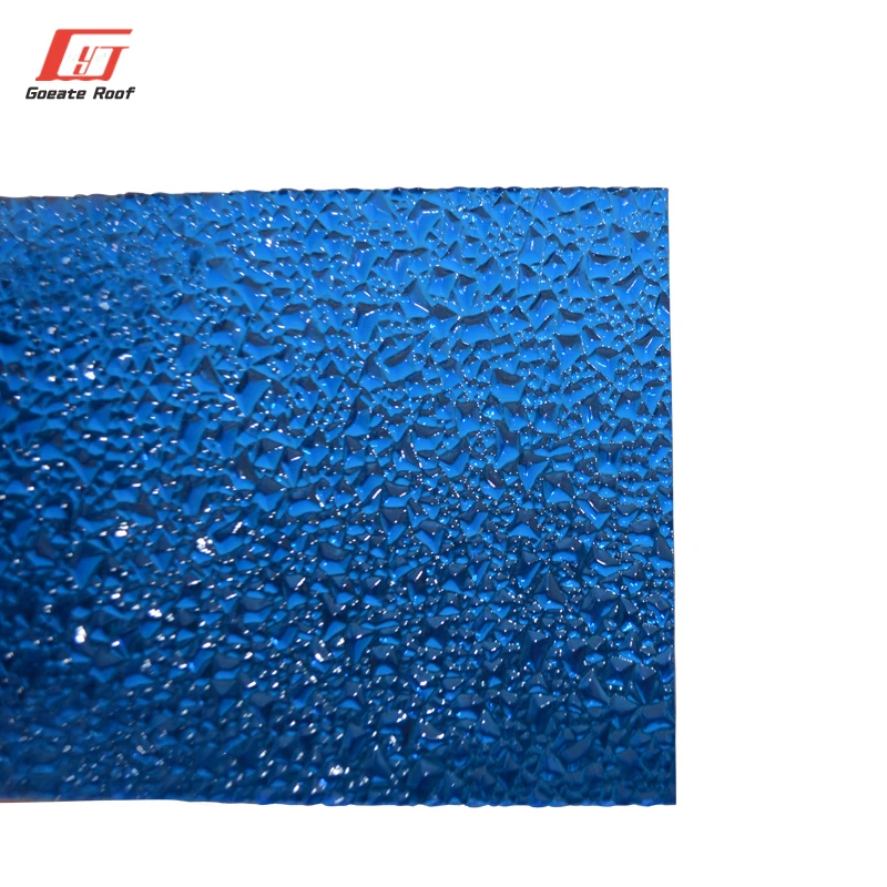 uv plastic sheets polycarbonate embossed diamond sheet decoration material for stage polycarbonate sliding door pc diamond sheet