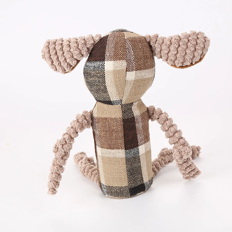 Superior Quality Dog toy canvas puppy frog rabbit shape Chew Chirping Plush  in stock fast delivery pet toys