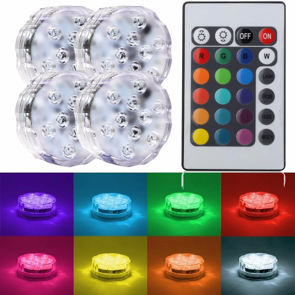 10 super bright bulbs kitosun led base lights for vases for flower decorations