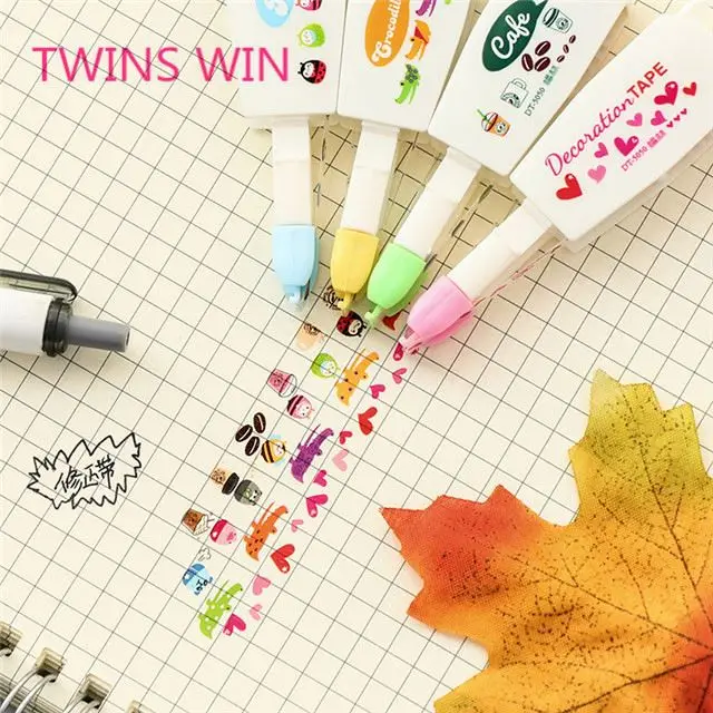 website latest Hot selling wholesale school stationery fashion cute promotional plastic correction tape made in chinese
