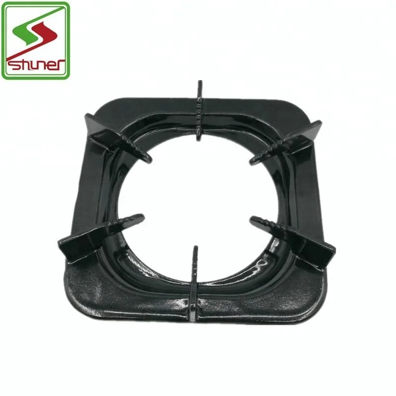 Gas Cooker Burner Parts Square Stove Parts Burner Pan Support