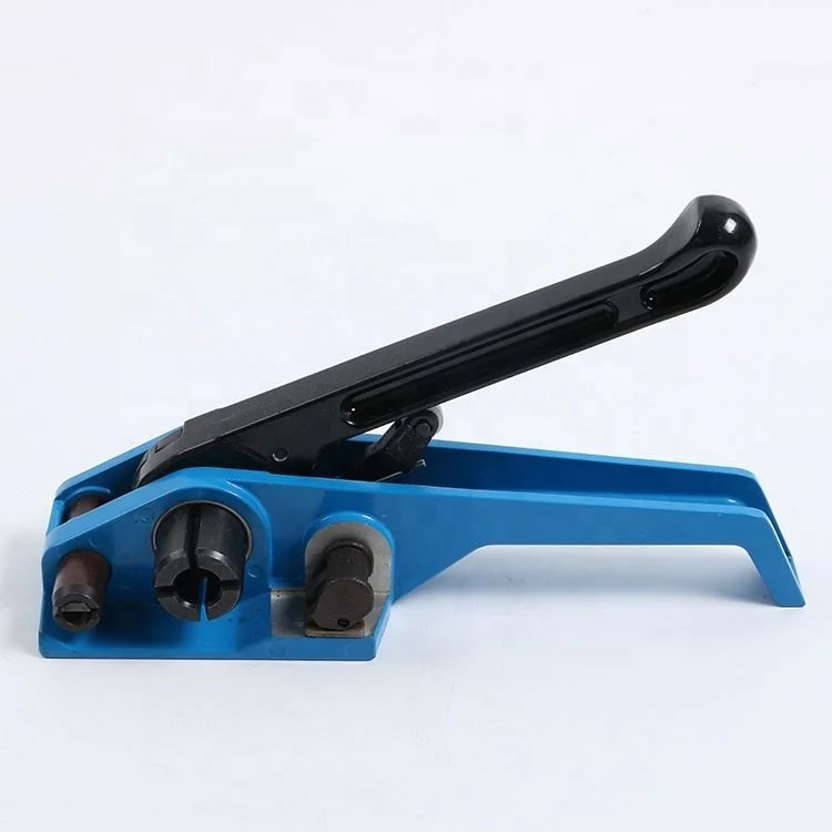 most popular packing machine JPQ-19 fibre cord strap  tensioner low price packing manual tool