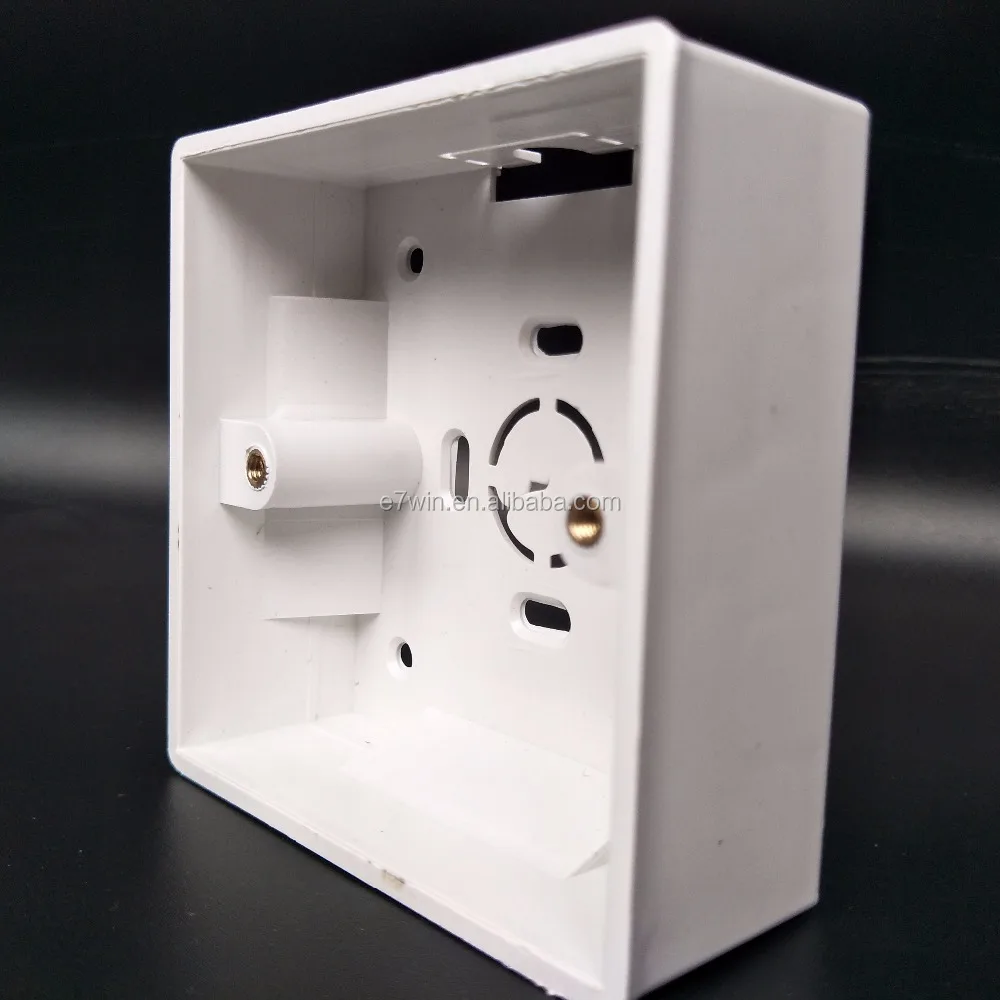 
86 Wall pad Cassette Universal White Wall Mounting Box for Wall Switch and and socket stair step light lamp mounting box 