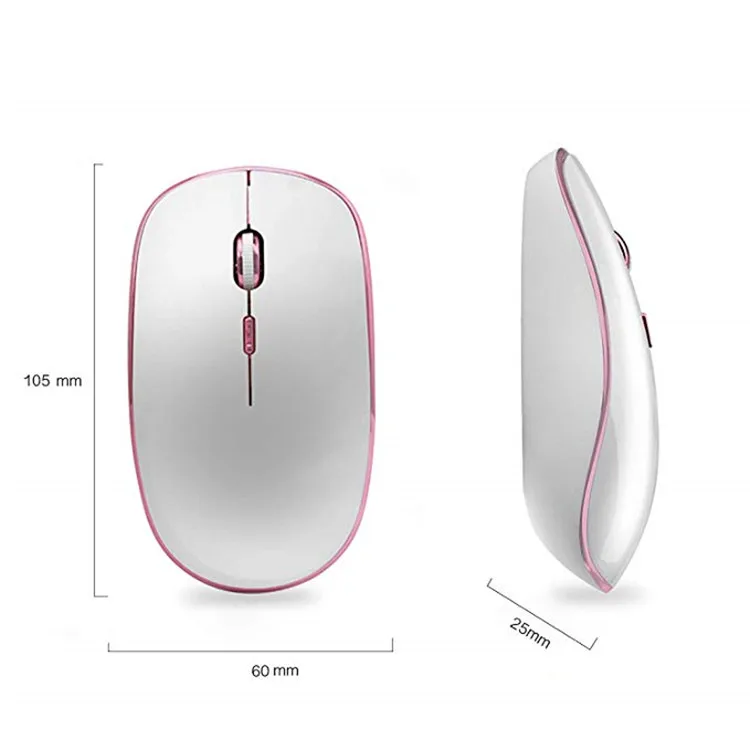 customized computer wireless mouse with mini usb receiver