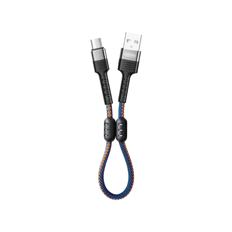 Joyroom data usb cable for android phone charger cables fabric micro usb cable