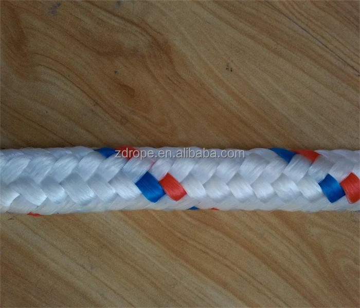 Yiwu import export 4mm 6mm 8mm Cheap 16 strand PP braided rope polypropylene ropes chinese manufacturers
