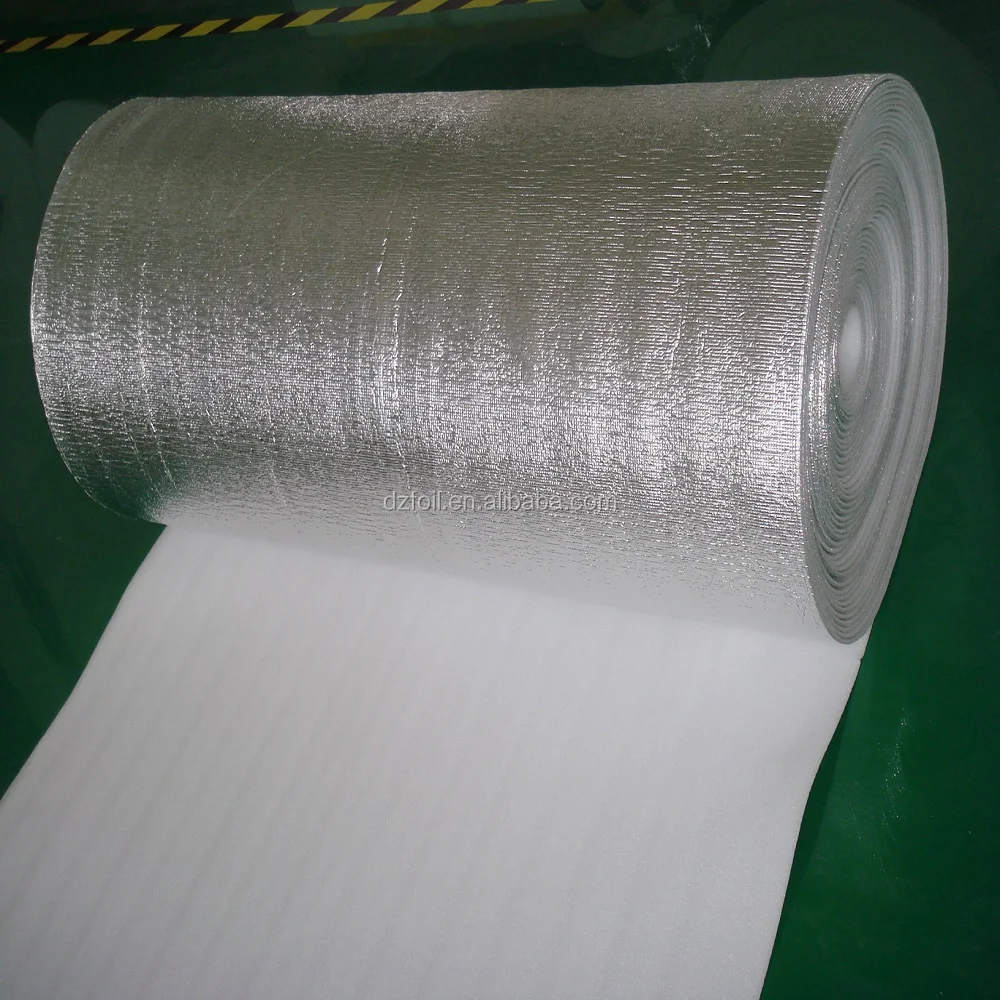 Aluminum Foil EPE Foam for Underlayment thermal insulation  packing material