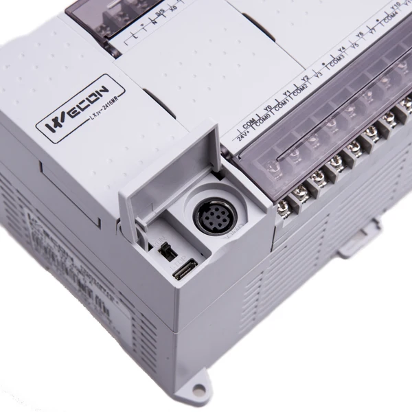 WECON LX3V PLC 24 input and 24 relay output home controller Ethernet supported