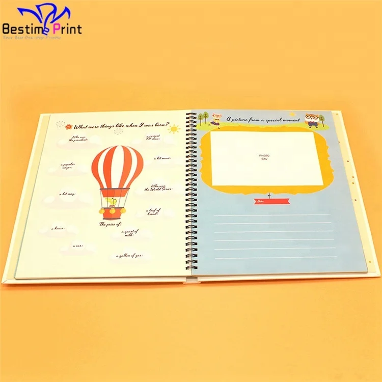 Baby Album And Memory Book 5 Years Printing