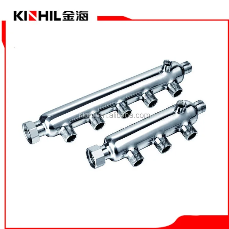 High Quality Stainless Steel Manifolds for Heating System ART.083000 Floor Heating Parts Water Mixing and Distribution CN;ZHE CE