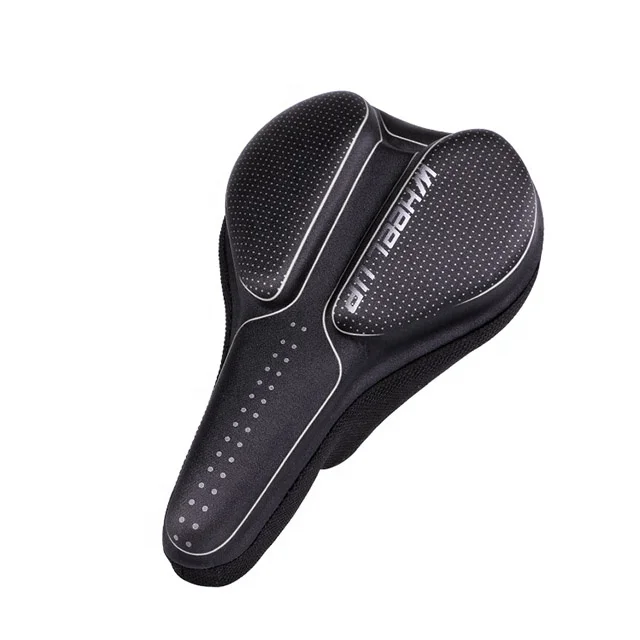 WHEEL UP Bicycle Lycra Breathable Cycling Seat Pad Cushion Shock Absorption Anti-Slip Saddle Cover Pad