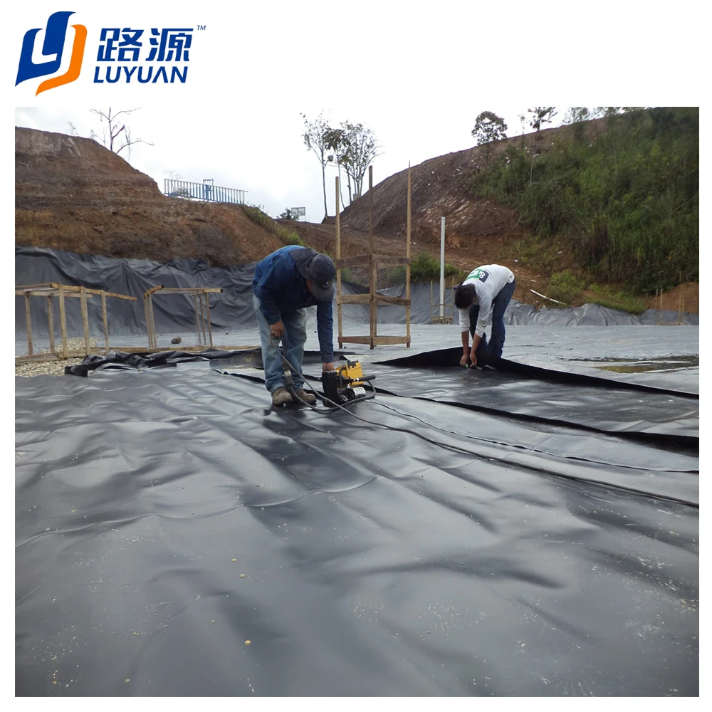 2mm hdpe geomembrane plastic membrane for plastic water dams