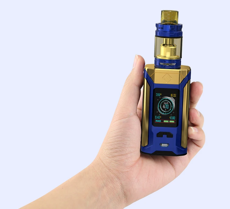 
WISMEC SINUOUS RAVAGE230 with GNOME King Kit e cigarette 