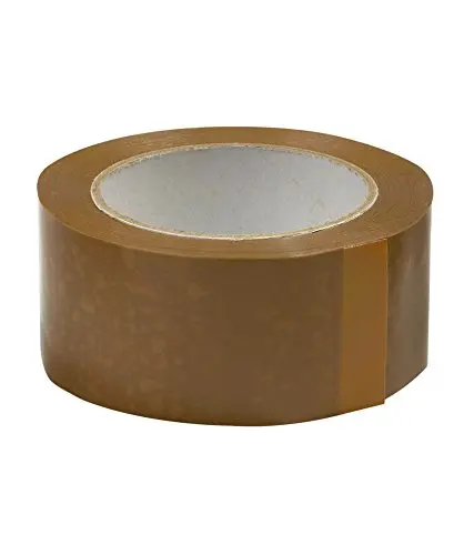 BSCI Factory coffee Bopp brown sealing tape self adhesive tape 48 mm width
