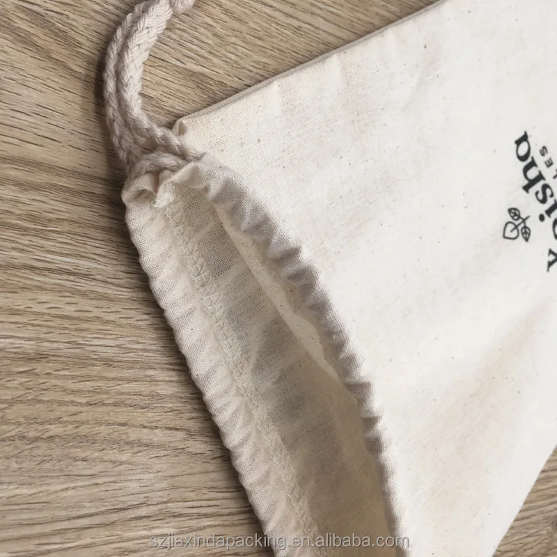 Natural Cotton Packaging Bag For Candle