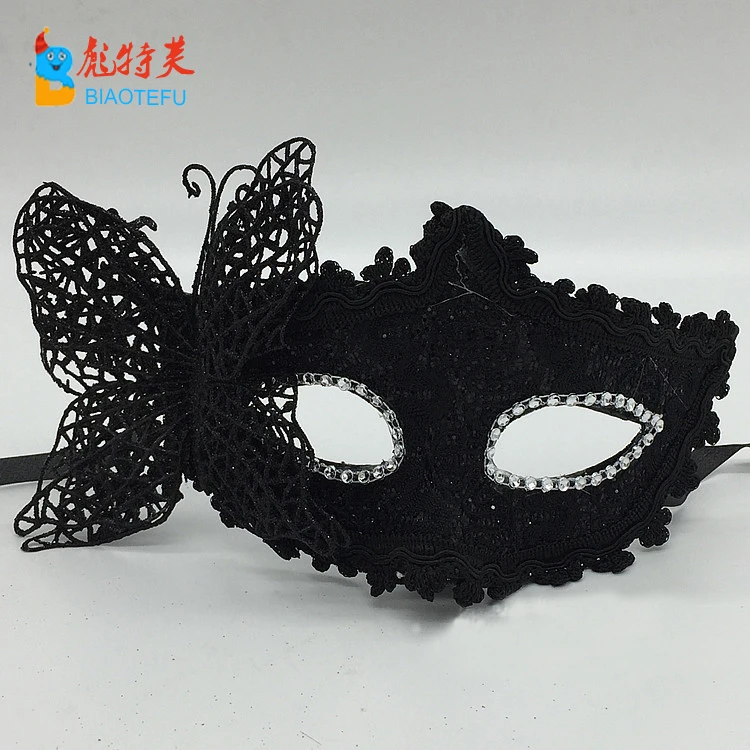 butterfly lace masquerade venice mask for party