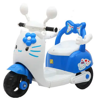 Wholesale sales 3 wheels electric motorbike children toy motorbike kids