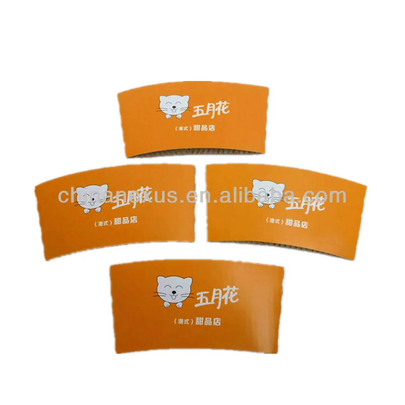 Бумажный стаканчик с запахом, втулки чашки для горячего кофе