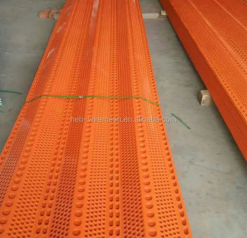 Protecting Perforated Metal Sheet Wind Fence Panels for Coal Plants