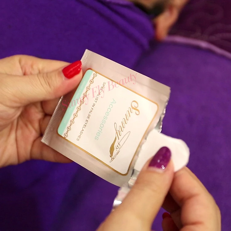 
Private label hydrogel gold lint free makeup remover eyelash extensions gel patch collagen under eye pads 