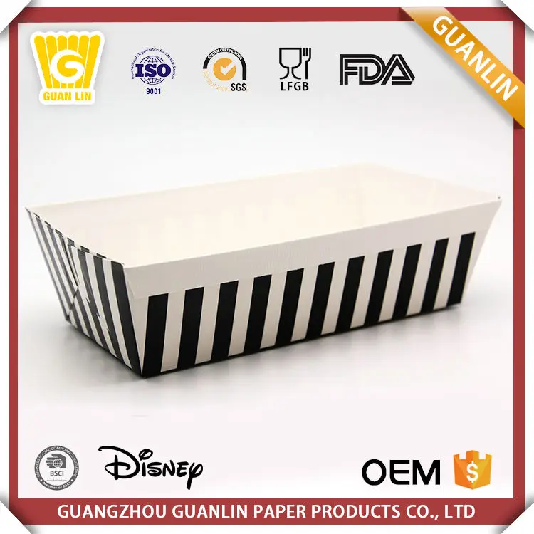 
Manufacturer customized wholesale colorful dot stripe printing rectangle cake baking pans 