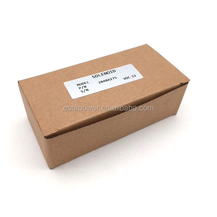 Diesel Engine Fuel Solenoid 2848A279 12V 2848A275 12V 1457906 SA-4934-12 SA-4934-24 2848A271 12V SA-4934