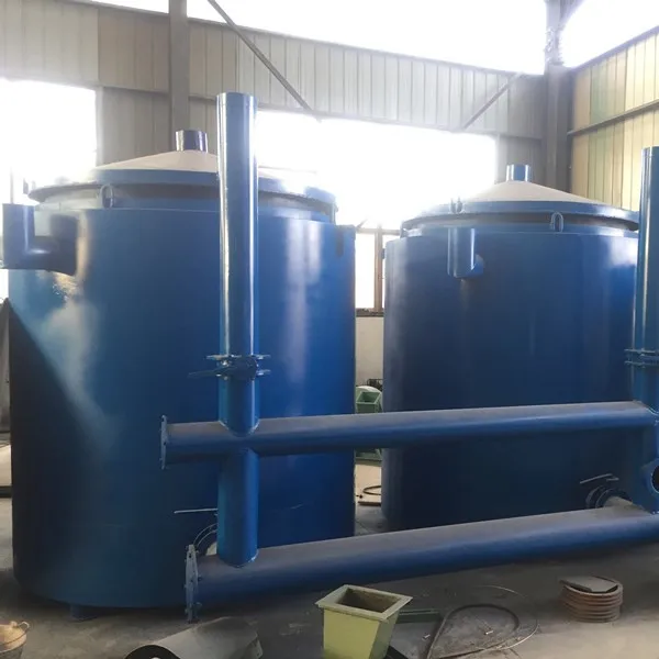 sawdust rice husk charcoal carbonization furnace