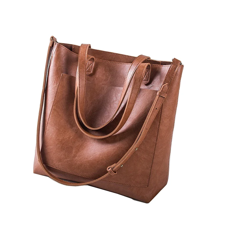 
Новое поступление, уникальный дизайн, винтажная замшевая кожаная сумка через плечо, женские сумки с двойным ремешком 