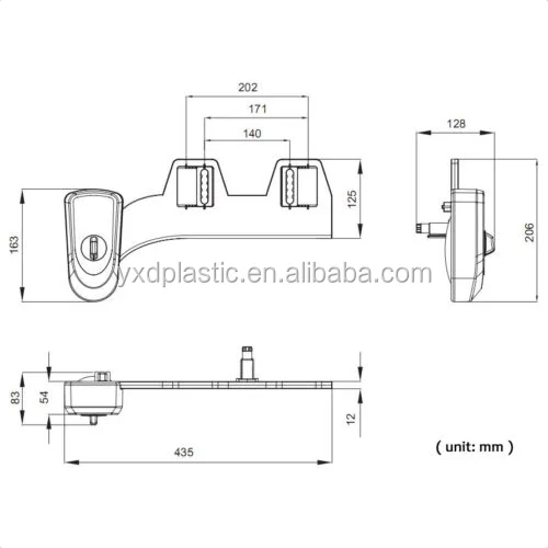 Manual Vertical Spray Type Cold Water Bidet