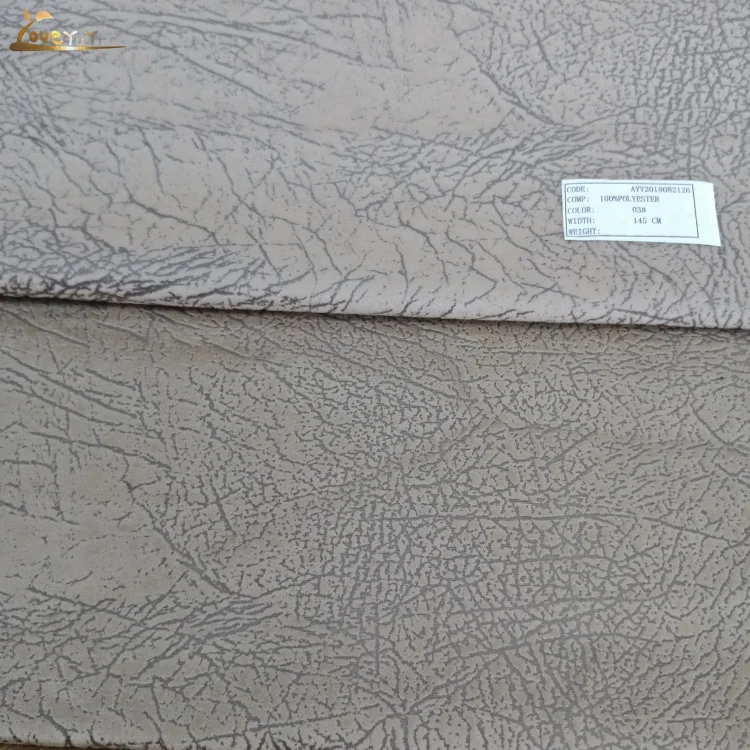 2018 HOT SALE Bronzing velvet curtain fabric manufacturer  customized design gilded on high quality holland Velvet  for curtain