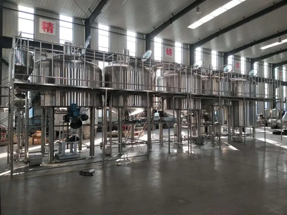China Tonsen 100 litre beer brewery brewhouse system with mash lauter boiler
