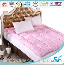 
Gusset mattress topper&mattress pad with down and feather and polyester filling 