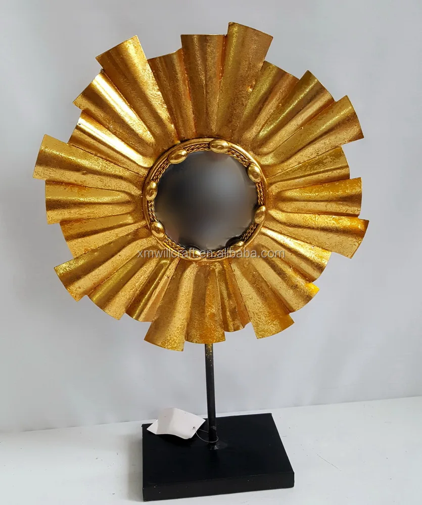 
bedroom decoration metal wall Art Craft Mirror Frame 