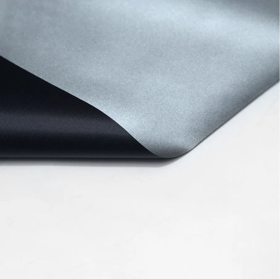 Серебристая тафта 190T, водонепроницаемое пальто, ткань для зонта