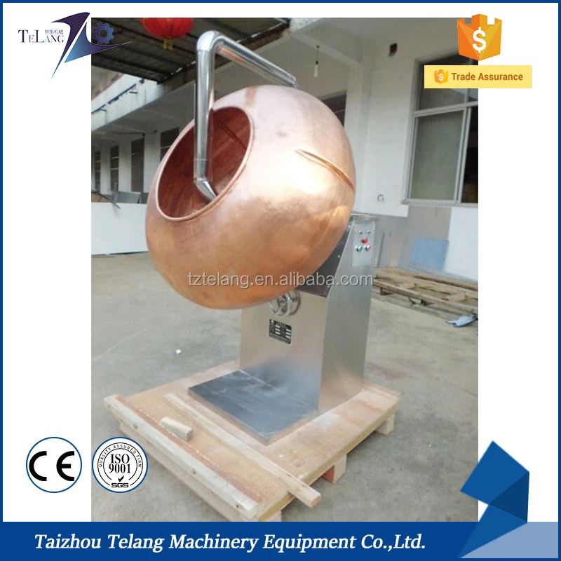 Орехи Медь Покрытие Машины с внешний отопление газовая духовка