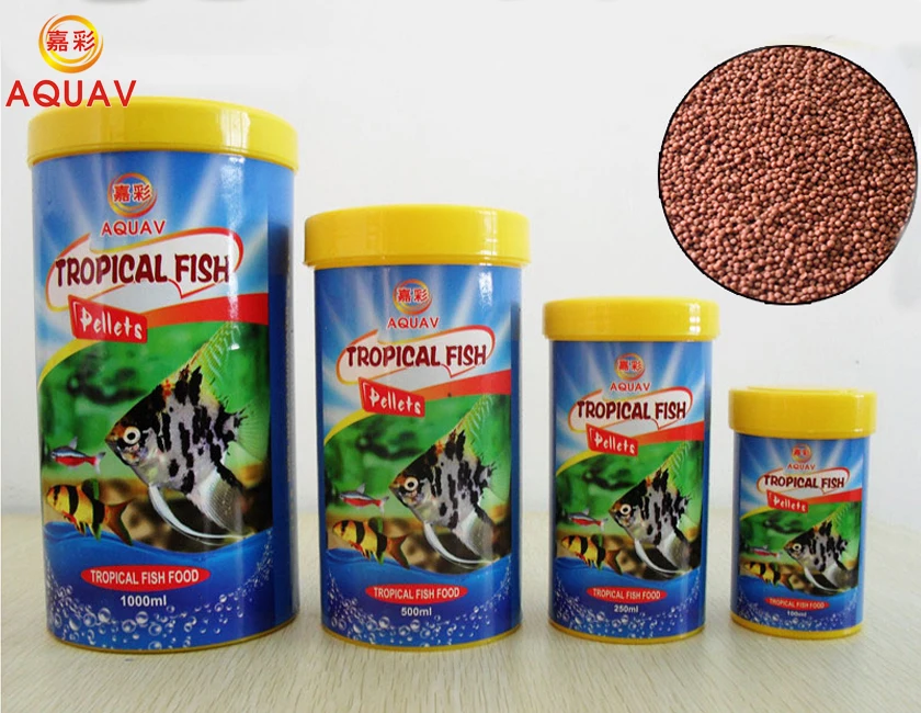 
AQUAV Tropical Fish Pellets 