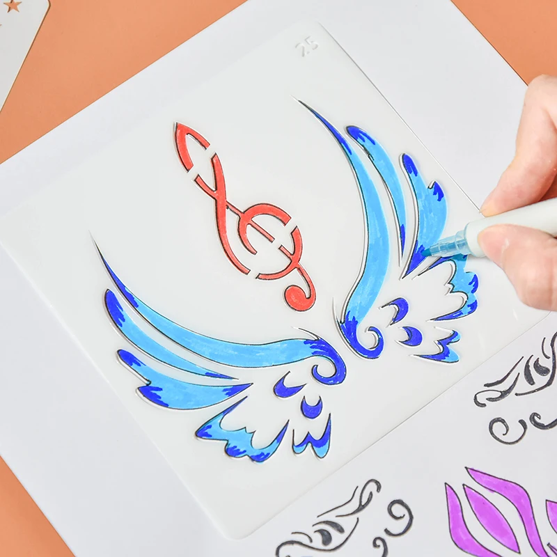 Трафареты для рисования AAGU, готовые к отправке, оптовая продажа