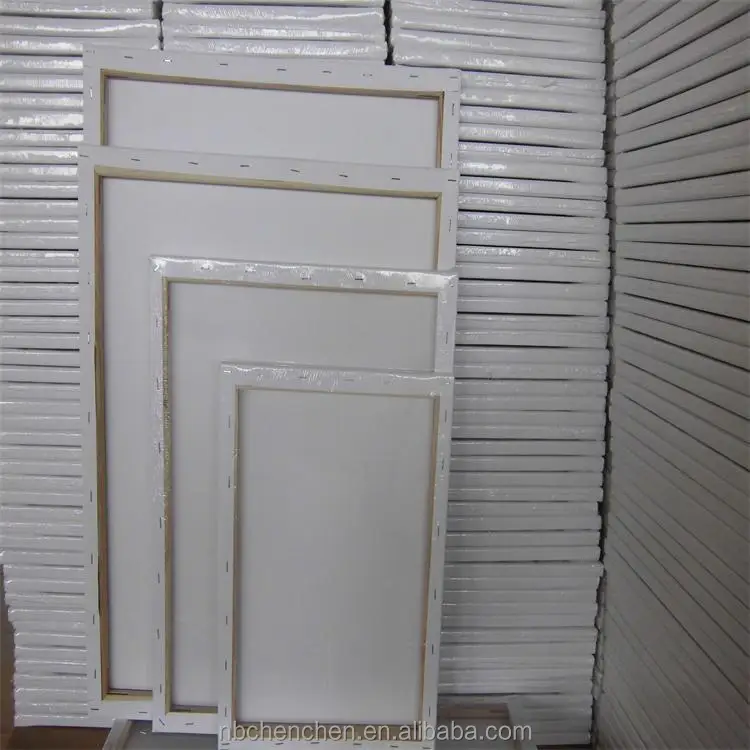 8*10 280g Wooden Easel Box for Painting Art Set Wall Hanging Decoration Frame Paulownia Wood Artist Painting Stretched Canvas