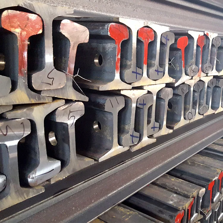 
Chinese Standard 15KG/M Steel Rail Low price GB standard Light Rail Track 22kg 30kg light railway rail 